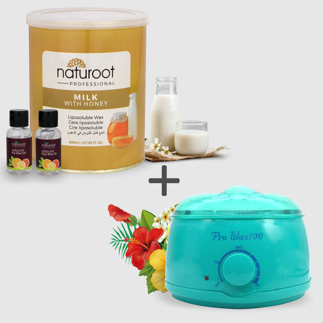 Milk Liposoluble Wax with Heater