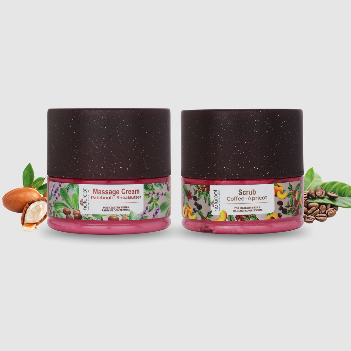Soothing Shea Massage Cream and Luscious Apricot Scrub